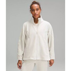 Lululemon Looped Terry Fleece Full Zip Sweater Sweatshirt Jacket Coat Oversized